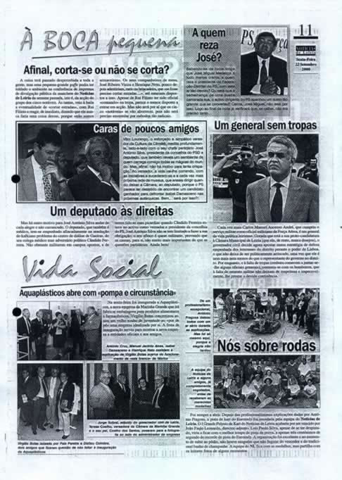 Imprensa escrita de 200020